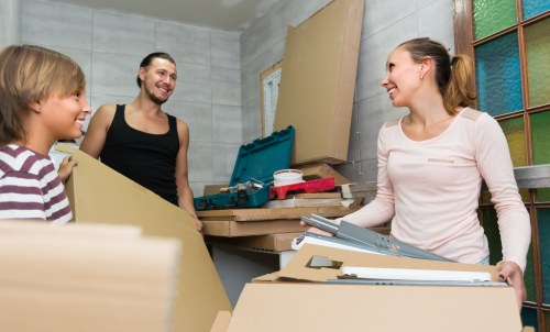 Movers helping with a residential move in Crystal Palace
