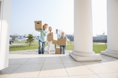 Local house removal team planning a move around access and parking