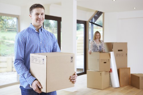 Unpacking assistance helping residents settle into a new property
