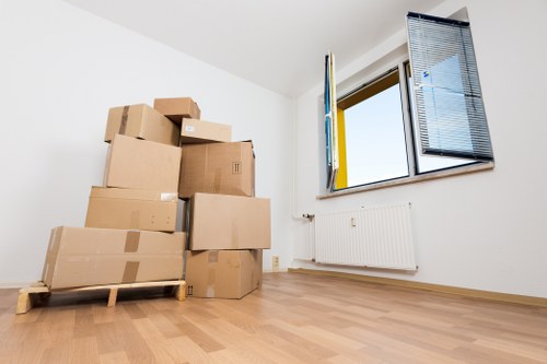 Loading furniture and boxes for a Crystal Palace house or flat move