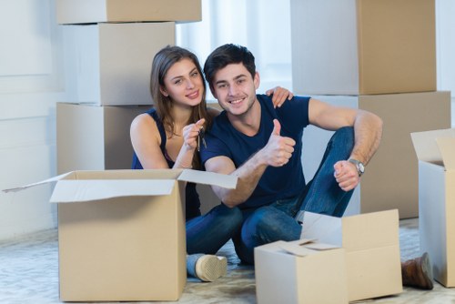 Local moving service supporting a residential and commercial move in Crystal Palace