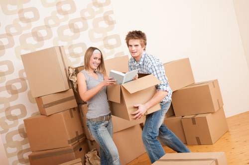 Crystal Palace transport service managing boxes and household items