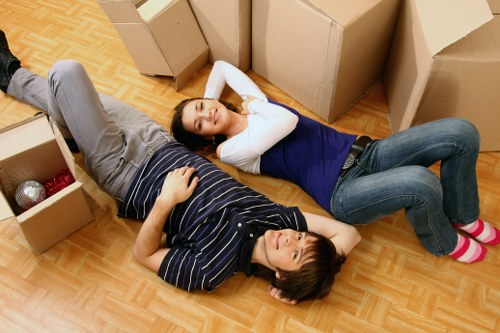 Apartment move support in Crystal Palace with stairs and access planning