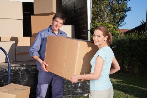 Local house removal service in Crystal Palace with stair access