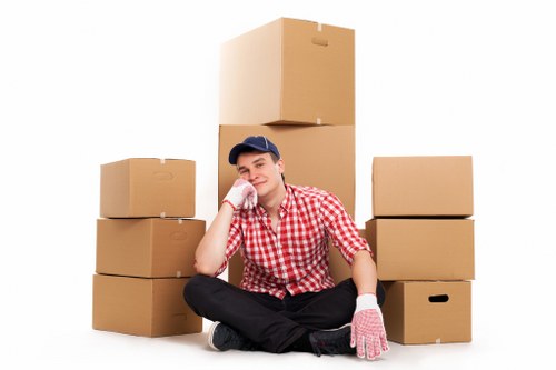 Local office move logistics in Crystal Palace showing access and transport planning