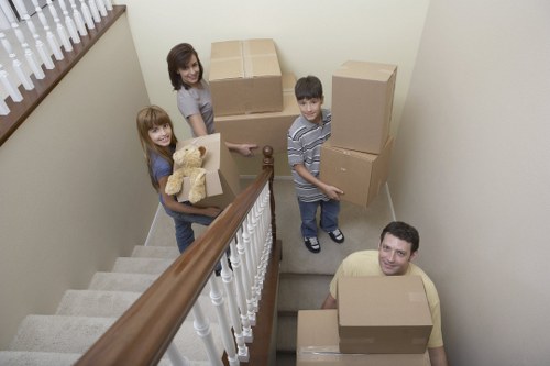 Efficient Crystal Palace man and van moving household items